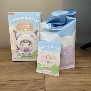 Sanrio Fox Island Plush - My Melody (open box, sealed bag)